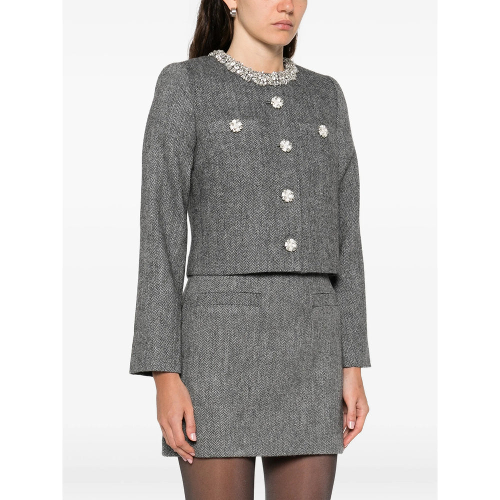 Self-Portrait Outerwears - Grigio | adcb7438541784646915868451adf1224914003d