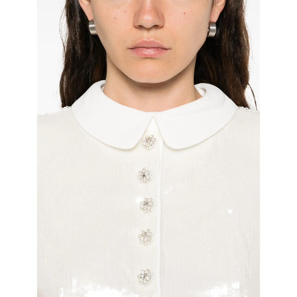 Self-Portrait Top - Bianco | e424297d60418fb966ade7a2c20c5437ee5fadda