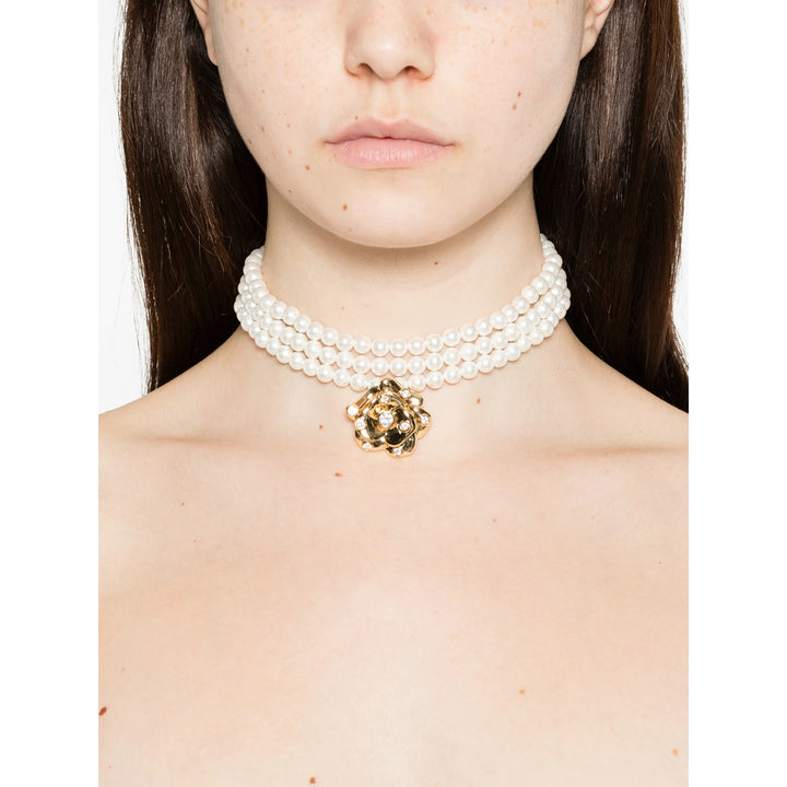 Self-Portrait Jewellery - Bianco, Oro | 7022ab8fab607d95c243adcada8f4ccb735ce931