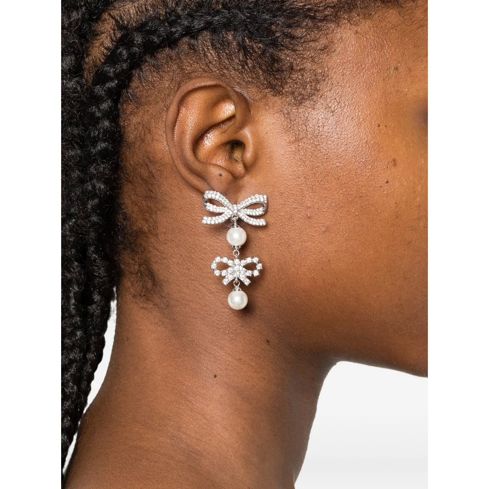 Self-Portrait Jewellery - Argento, Bianco | 552b02a81aa9e564c05df96a40e7191769275d2b