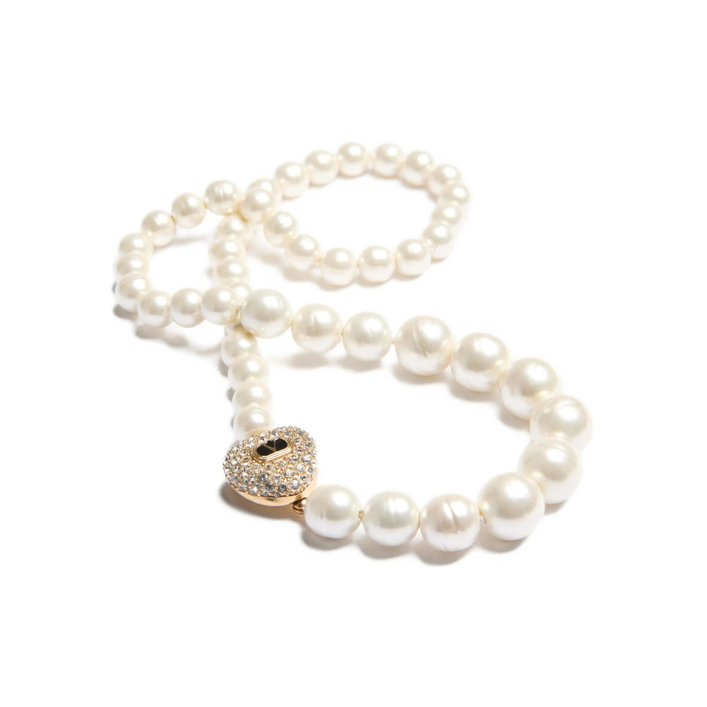 Valentino Garavani Jewellery - Bianco, Oro | cad23887d5e91e9e734f8b3b05feeb38f7d1d509