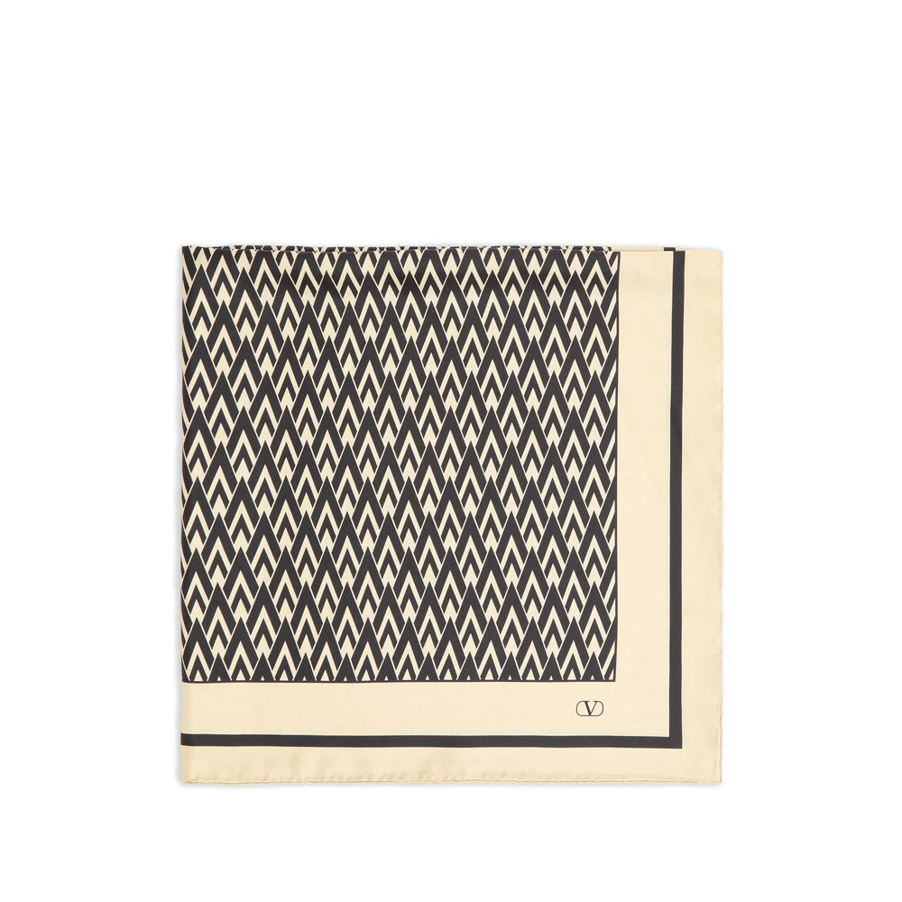 Valentino Garavani Scarves - Neutro, Nero | 9e5d2ea2a98b7f2eae54d64b3841ec32447585f9