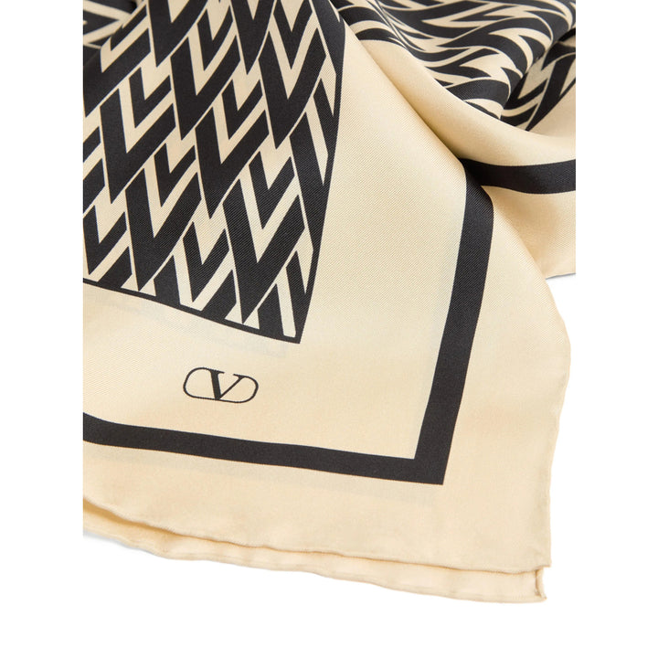 Valentino Garavani Scarves - Neutro, Nero | b9daab1e90d2405b04747ef30e052e5600a12c79