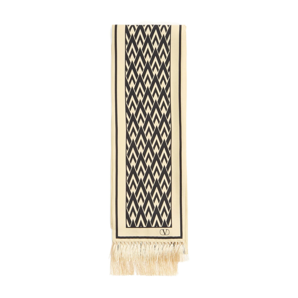 Valentino Garavani Scarves - Neutro, Nero | 5a15811e102283e3dbb5d6e26b9c3c76c3bf2c6e