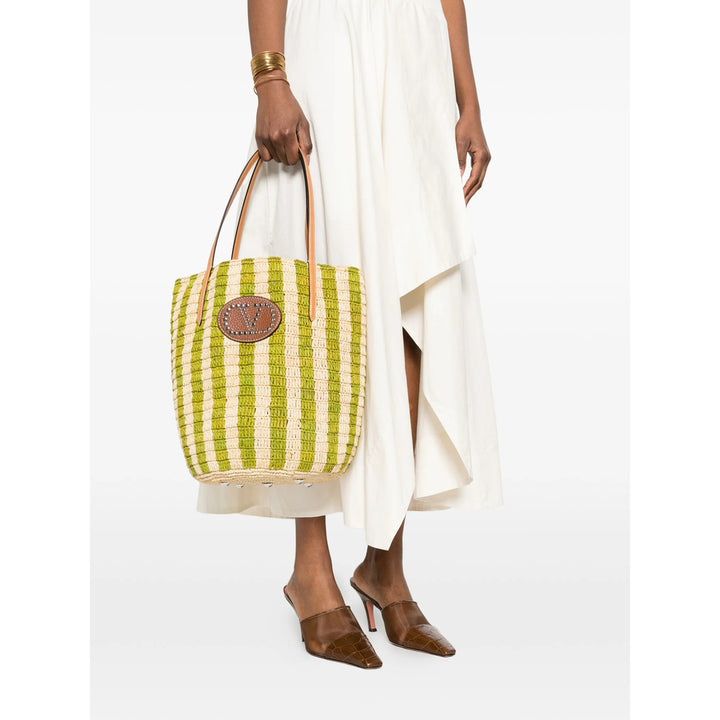 Valentino Garavani Borse - Verde, Neutro | c014927d6edf96622f9a92a090fad118338cf660