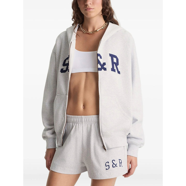 Sporty & Rich Shorts - Grigio | 628cb8c0da9431b2ebb5bcaa429ea8768c353f31