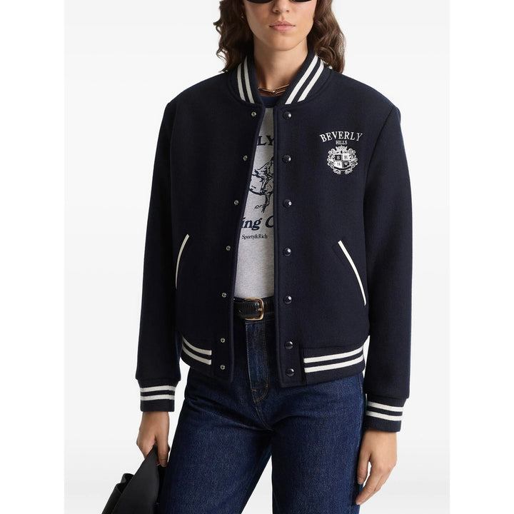 Sporty & Rich Outerwears - Blu, Bianco | 1ce69b542bcdbdf4cebd999e531783e428a5e2da