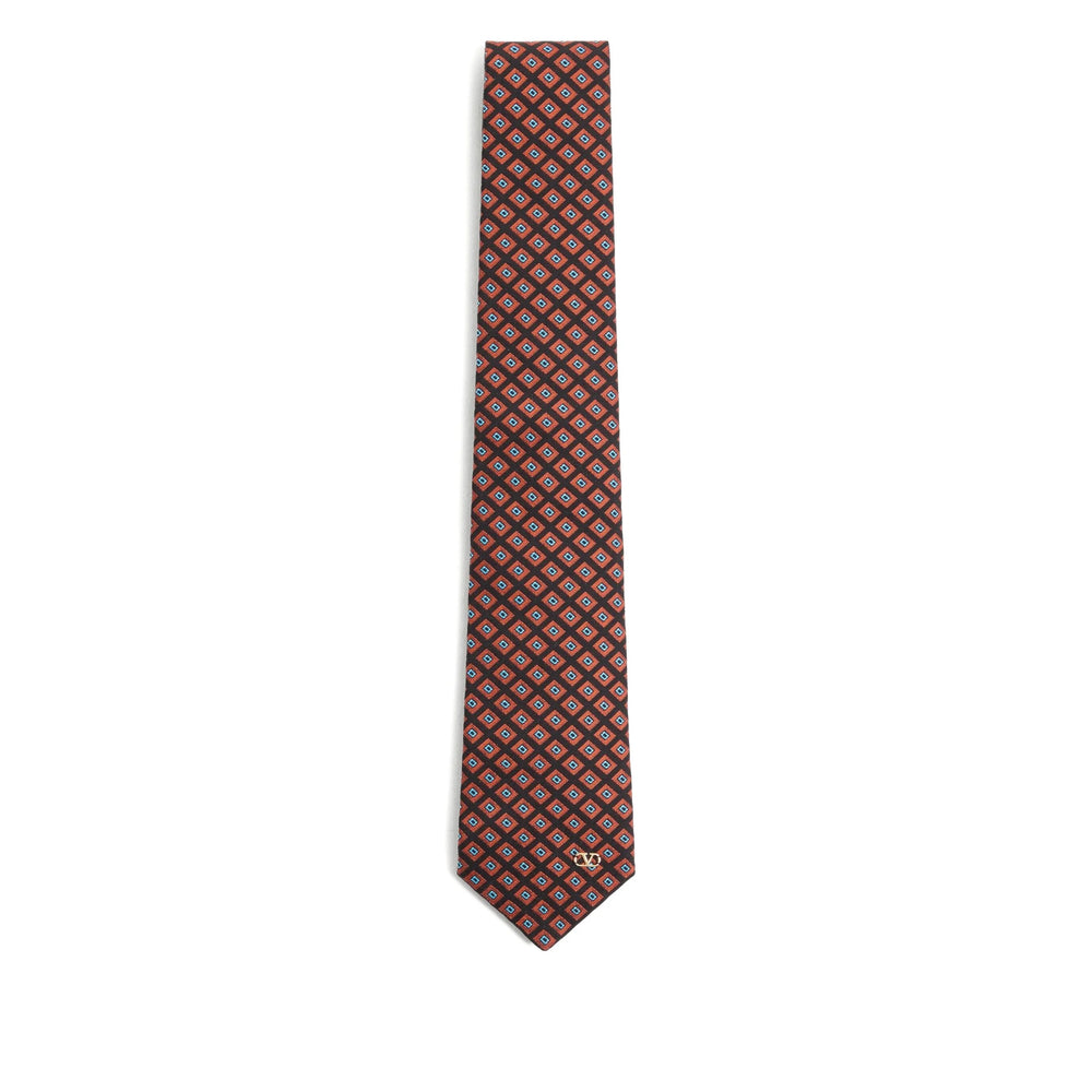 Valentino Garavani Ties - Nero, Arancione | f19369441a5add40174a6dda23bb887442a32433