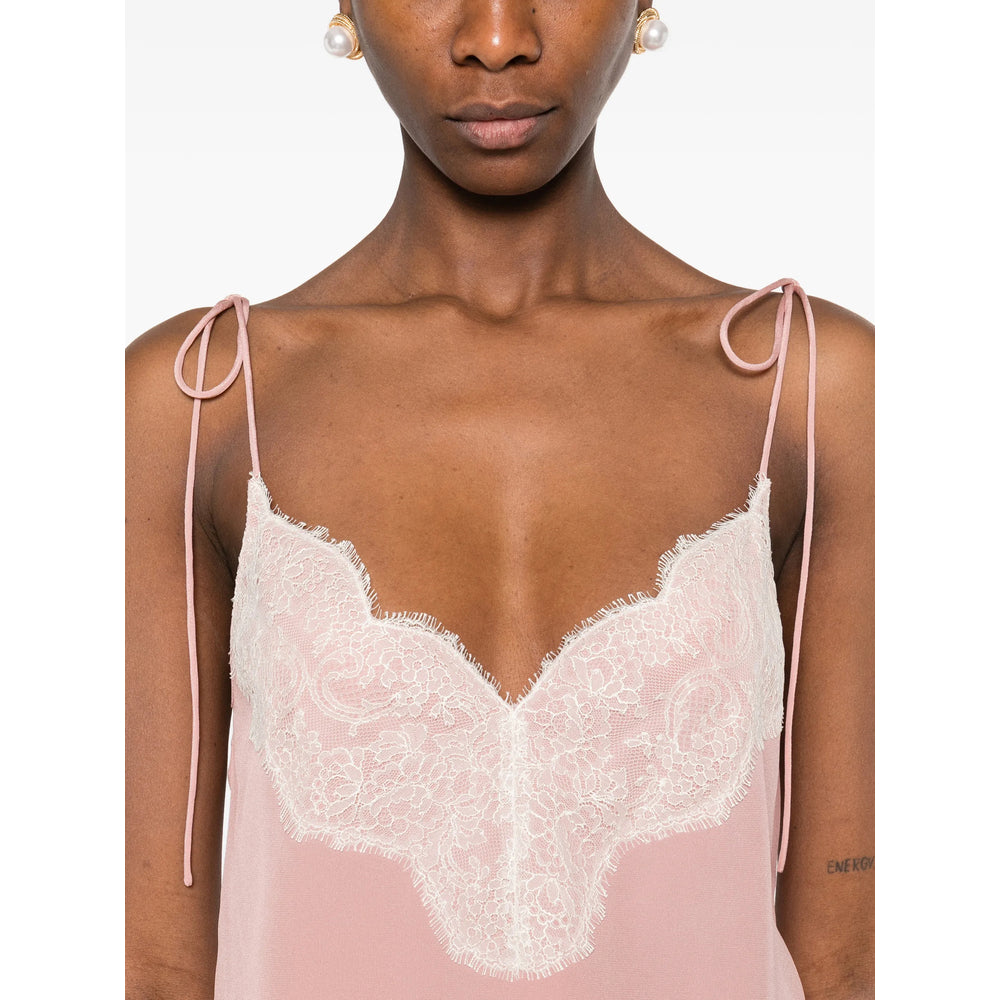 Valentino Top - Rosa, Bianco | 0d025727e86833a924a6e4f044ccc274a2806df0