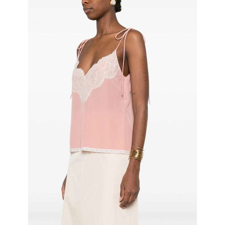 Valentino Top - Rosa, Bianco | 5ac0ac9737c6825884d524c1e96ea058e3180a58