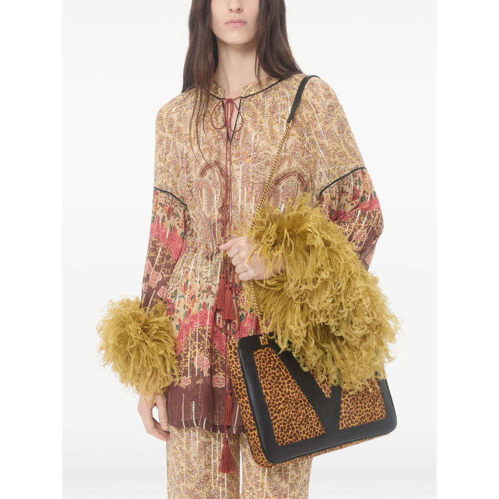 Valentino Top - Neutri, Marrone | 9c11674d9afef5f0107a38e9b454710bab993b73