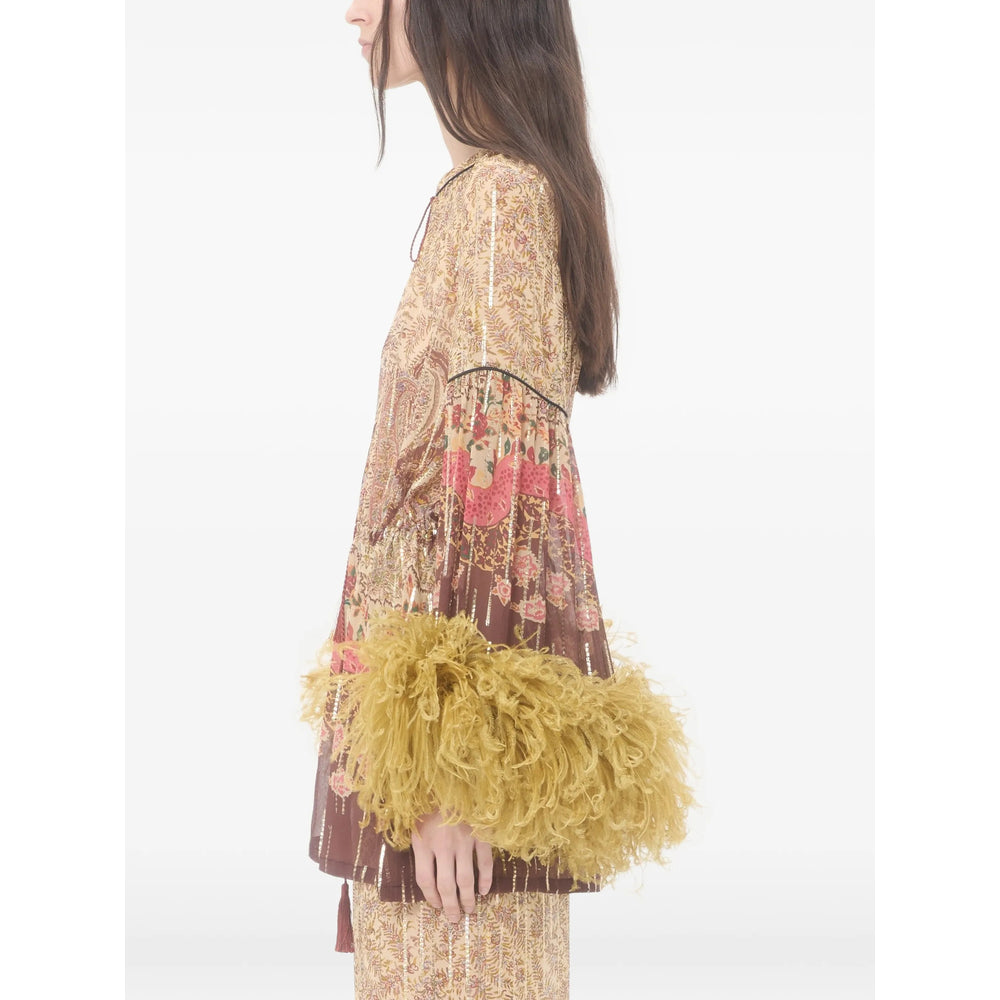 Valentino Top - Neutri, Marrone | 4242e0303b90820065c1675b269775d4343f2276