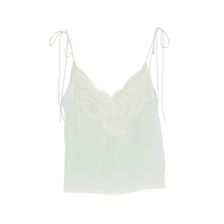 Valentino Top - Verde, Bianco | 2534cf281b01bb8b629a48600d640db644436956