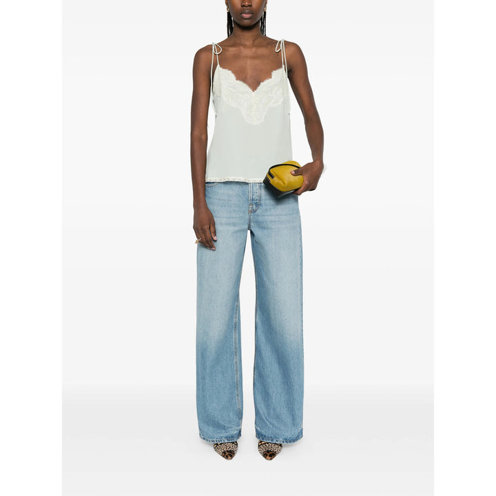 Valentino Top - Verde, Bianco | 5d5d605d9181dd23741a06cb406a12ccfc20667c