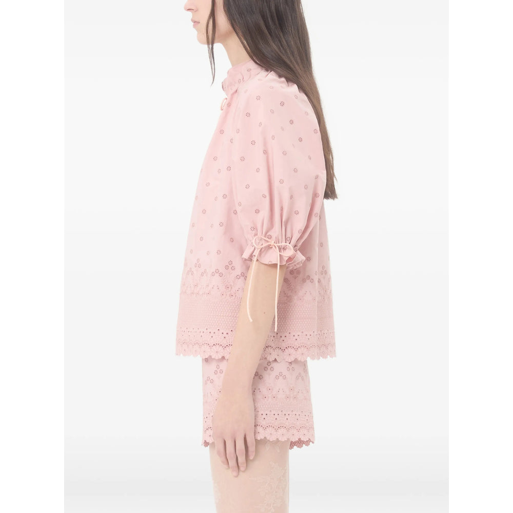Valentino Top - Rosa | 0b7681bdc8cbe90f28d36bce815ea0315220c1b8