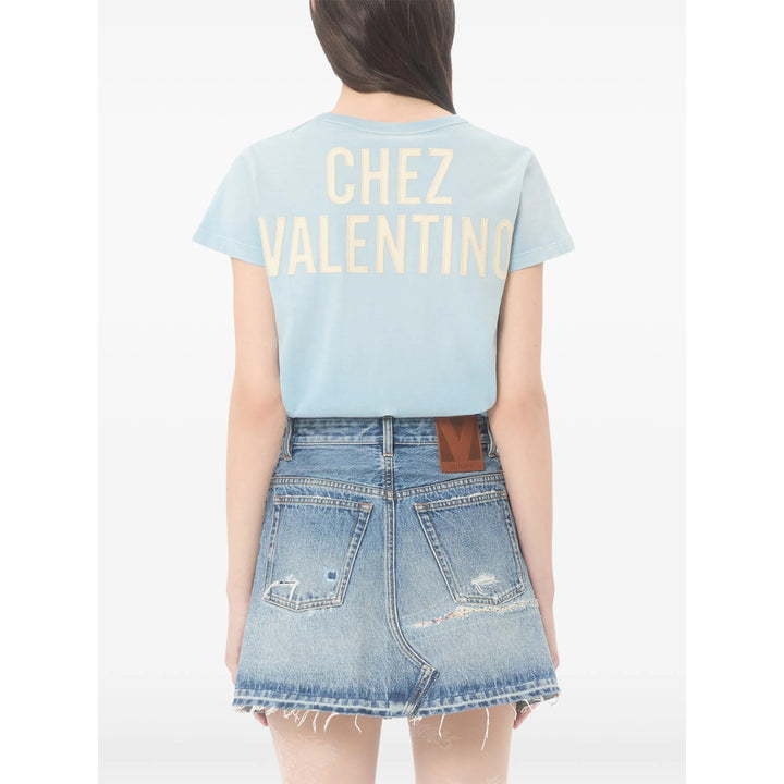 Valentino T Shirt - Blu | b882dc3dc756f983ccec38b137de56cfe8abd824