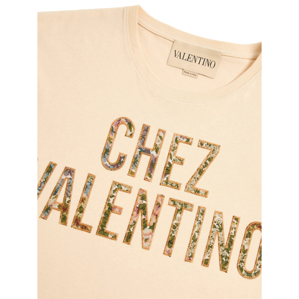 Valentino T Shirt - Neutro | 52a2ce9e8e94c6a49c8f44d2d0299afb64b30186