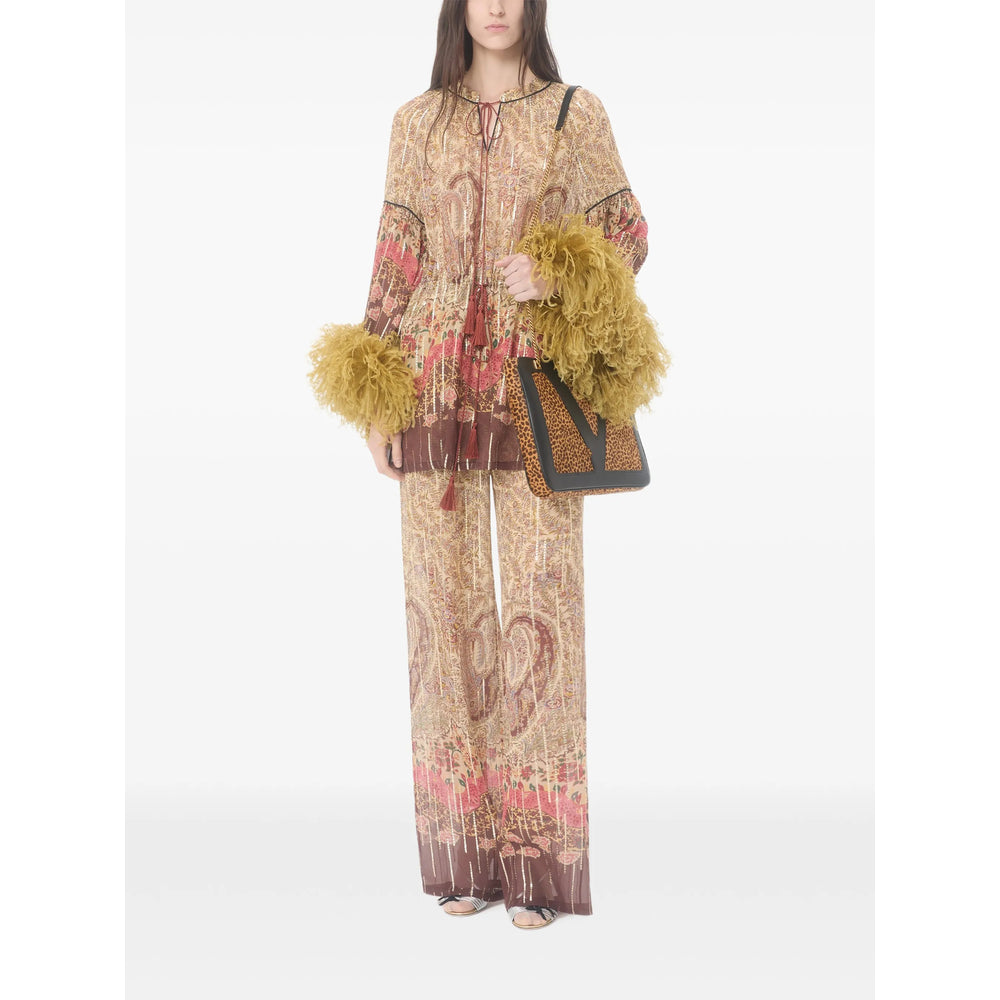 Valentino Pantaloni - Neutri, Marrone | 1833f771d05144f038aefb332768240b375db472