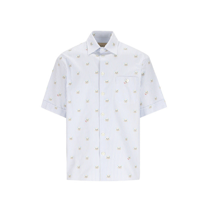 Valentino Camicie - Blu, Bianco | 05392ea5fbead0a02f733f4190eb5cb80c69b3c7