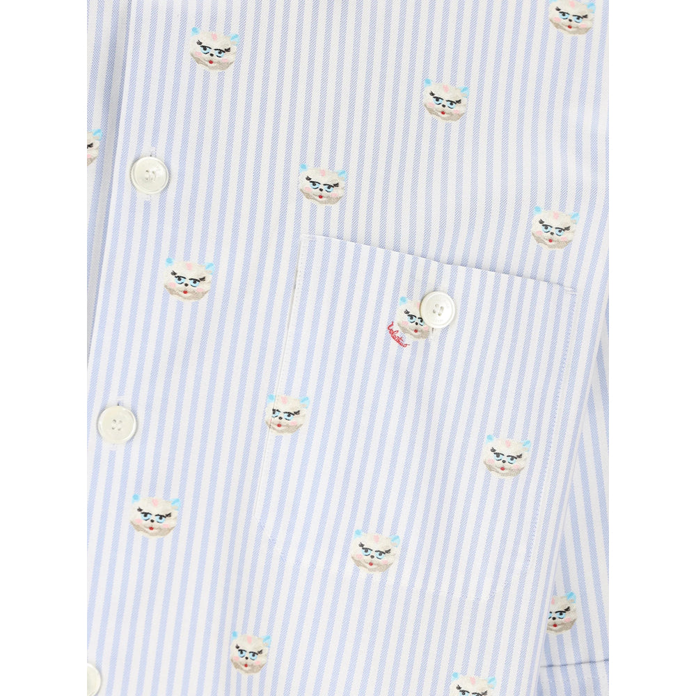 Valentino Camicie - Blu, Bianco | 350833cbeda1ce7135e5ed7c29d3c950407200c1