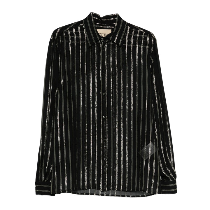 Valentino Camicie - Nero, Argento | 6f7a66328c9749be12ab64b40fbfe348ed34f572