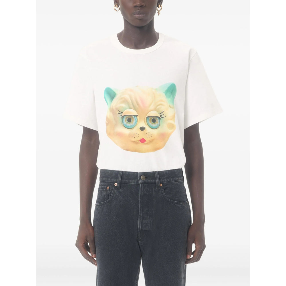 Valentino T Shirt - Bianco | 864441f7bce747d28e44ead2af5788b61b6eab44