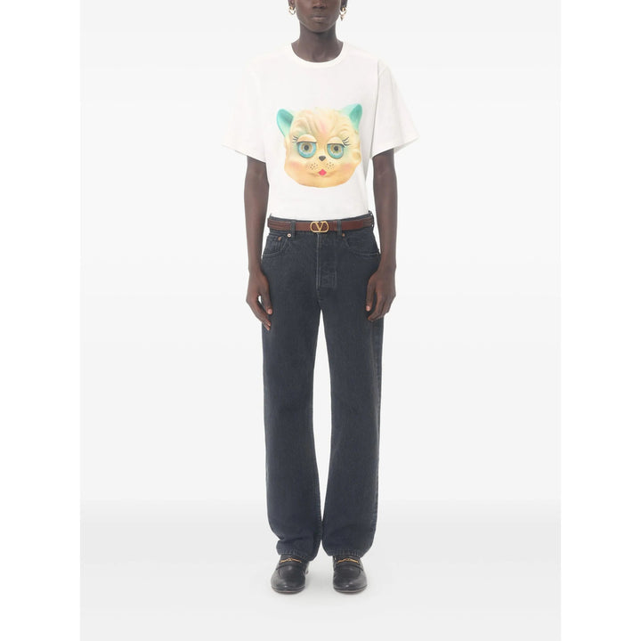 Valentino T Shirt - Bianco | 72b1935443573480e2187cb2429f378caf63cff5