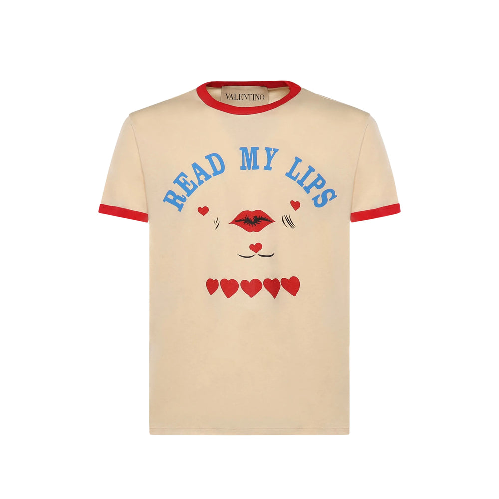 Valentino T Shirt - Neutro | 40bf7de2e20eb078ecc00abd4af4077d47392227