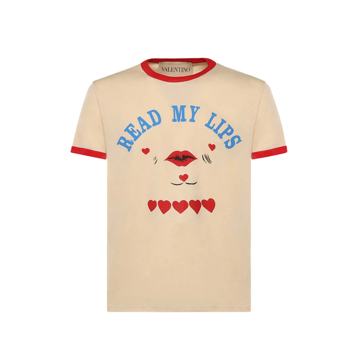 Valentino T Shirt - Neutro | 40bf7de2e20eb078ecc00abd4af4077d47392227