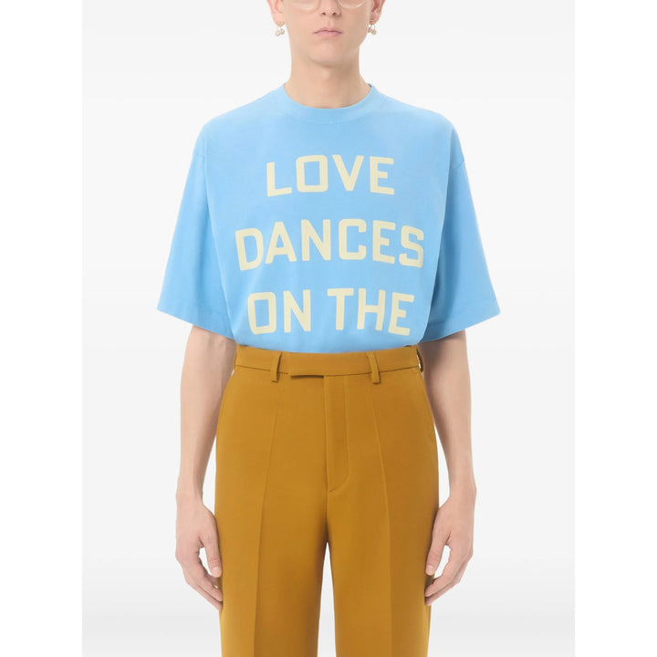 Valentino T Shirt - Blu | a65ebab271cd6eaf9a7bcce98915f742999106c7