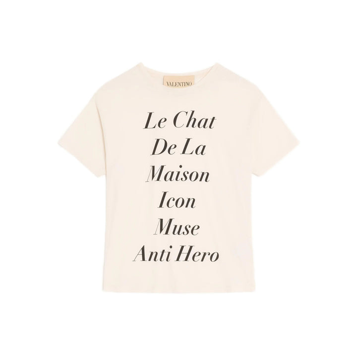 Valentino T Shirt - Neutro | 577f59c84d1b9b19466c3e85bf7e6595e7d09b64