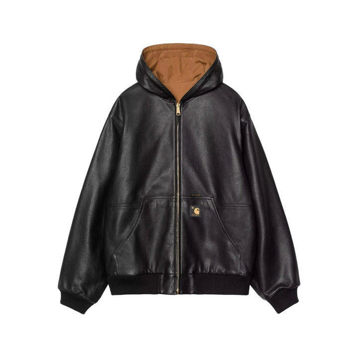 Carhartt Wip Leather Outerwears - Nero, Marrone | 8e0b45187765cf7949eb16d30068228b8790c3f6