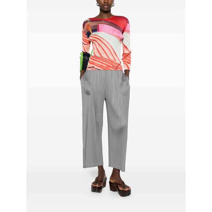 Pleats Please Issey Miyake Pantaloni - Grigio | 85a94e0f95551f160e50d8c34b22af6fcd0d1697