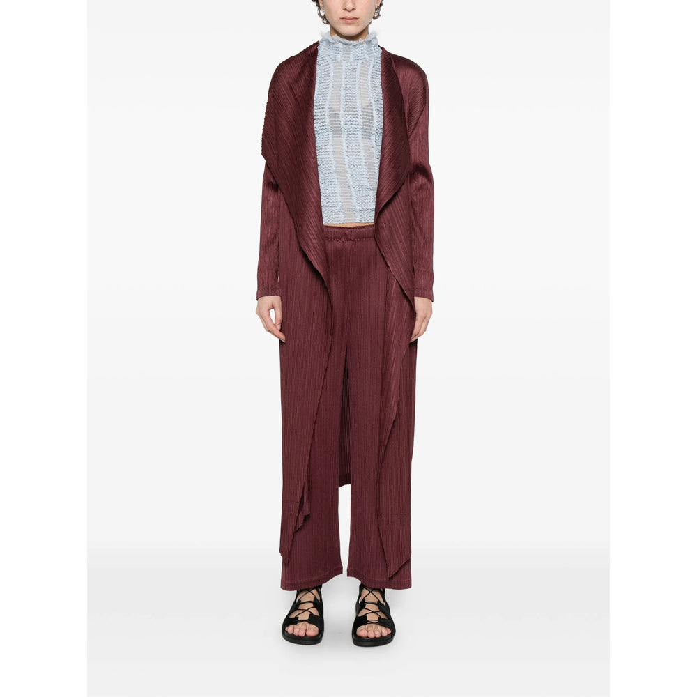 Pleats Please Issey Miyake Pantaloni - Viola | aeadc081d14b95625455497e7037fc27d7a2e1b7