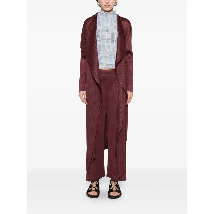 Pleats Please Issey Miyake Pantaloni - Viola | aeadc081d14b95625455497e7037fc27d7a2e1b7