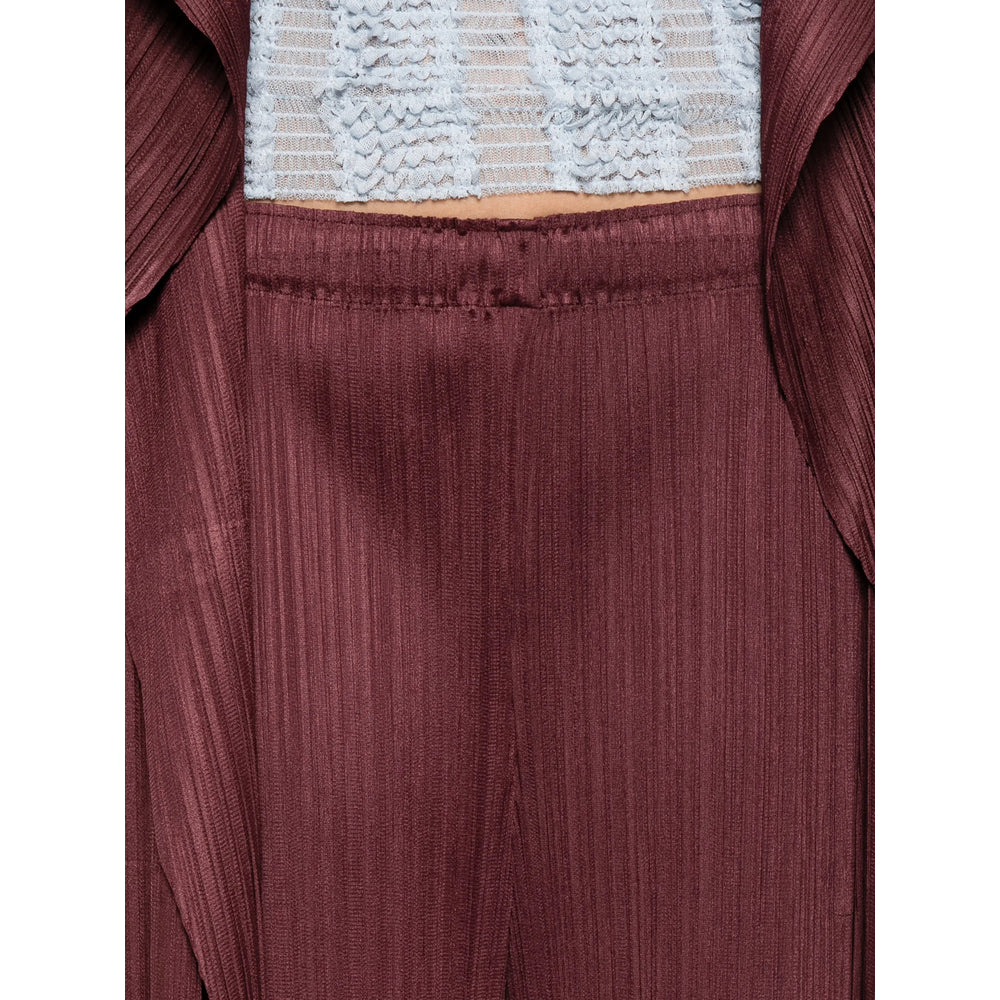 Pleats Please Issey Miyake Pantaloni - Viola | dd9c7bf0acf53519fa1121079f118ec3e2763737