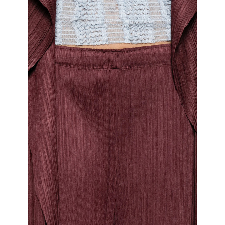 Pleats Please Issey Miyake Pantaloni - Viola | dd9c7bf0acf53519fa1121079f118ec3e2763737
