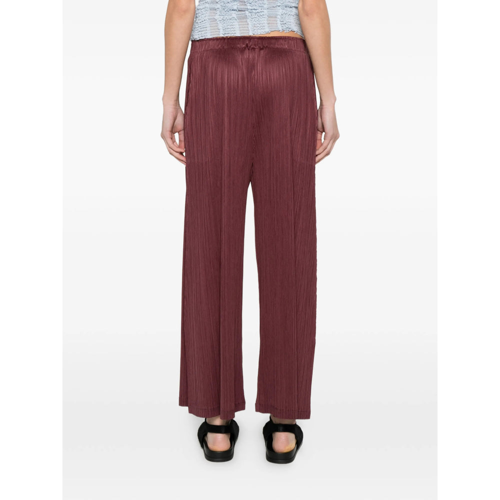 Pleats Please Issey Miyake Pantaloni - Viola | bf62cf1b68356fc62d697cc2f6473b80fa6409b4