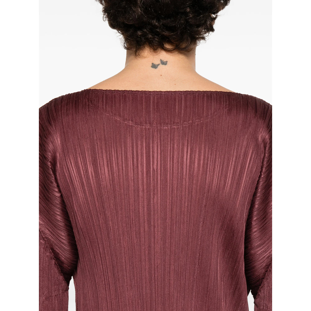 Pleats Please Issey Miyake Abiti - Rosso | 14b77803d6efe393fe6463ea1584668f9ab64e63