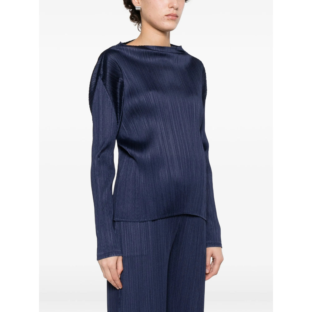 Pleats Please Issey Miyake Camicie - Blu | a38bfb75b816eaed987d614e199551669e40c911