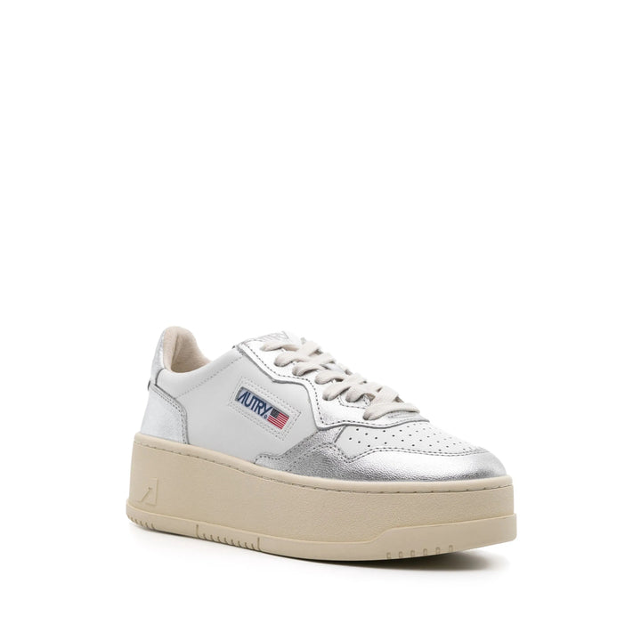 Autry Sneakers - Bianco, Argento | bc35a994b24e67a1f53321a893f7638d85809a73
