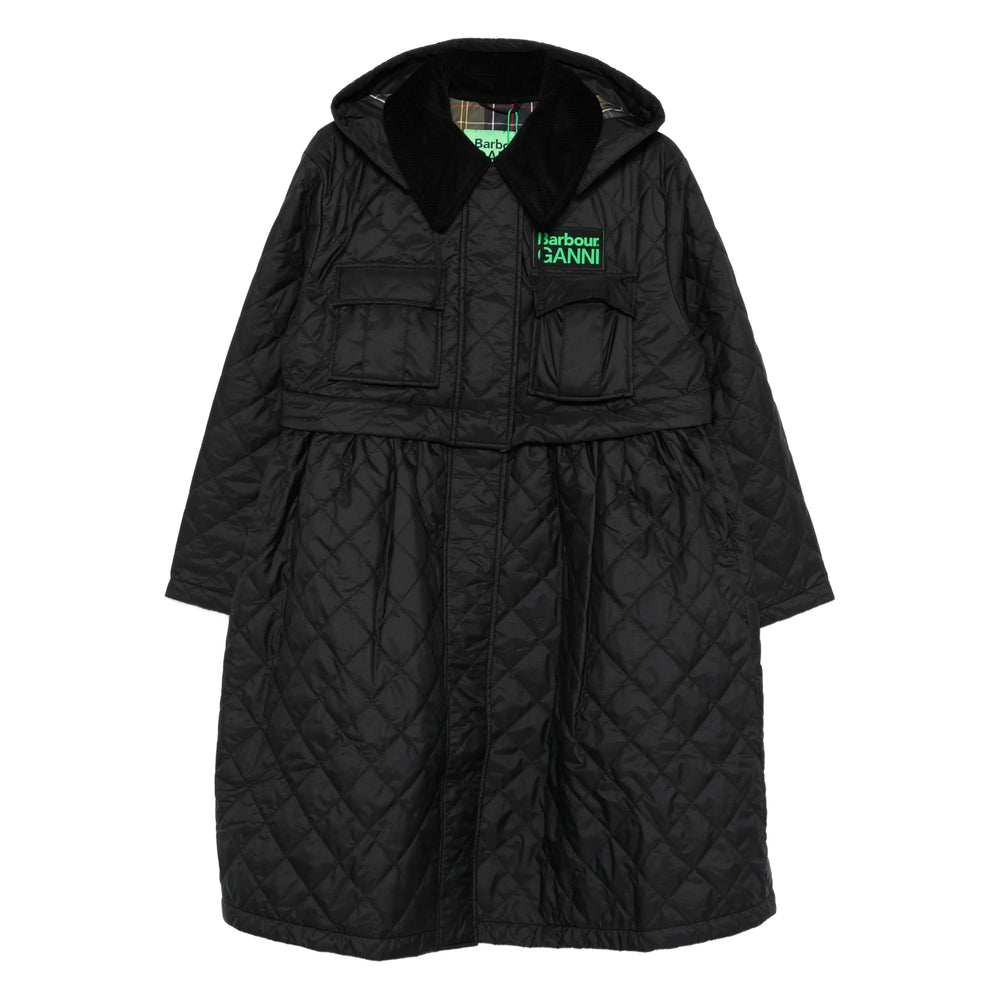 Barbour X Ganni Outerwears - Nero | 350ec0b084aa1c1fbbf2131bfbfb6e12ac3f99a8