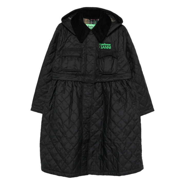 Barbour X Ganni Outerwears - Nero | 350ec0b084aa1c1fbbf2131bfbfb6e12ac3f99a8