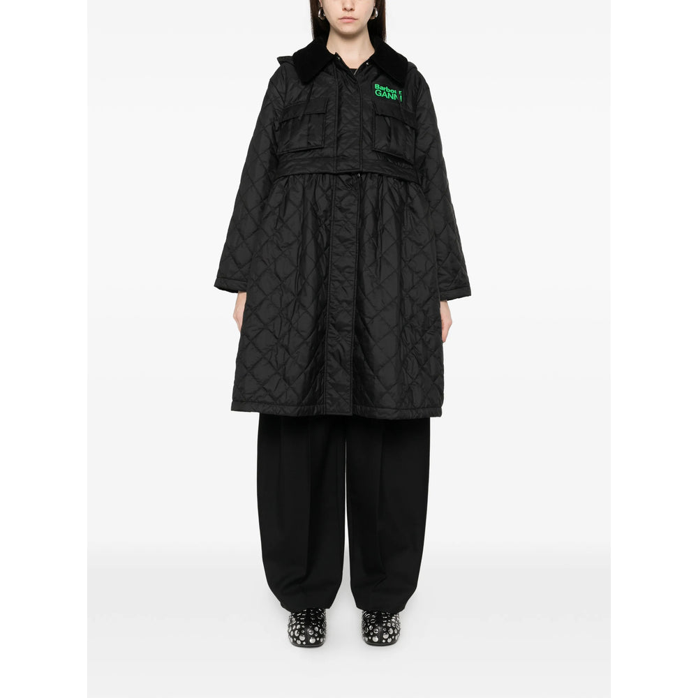 Barbour X Ganni Outerwears - Nero | 7939b0519eb2e8999e74a7e21ec7bea54fdff558