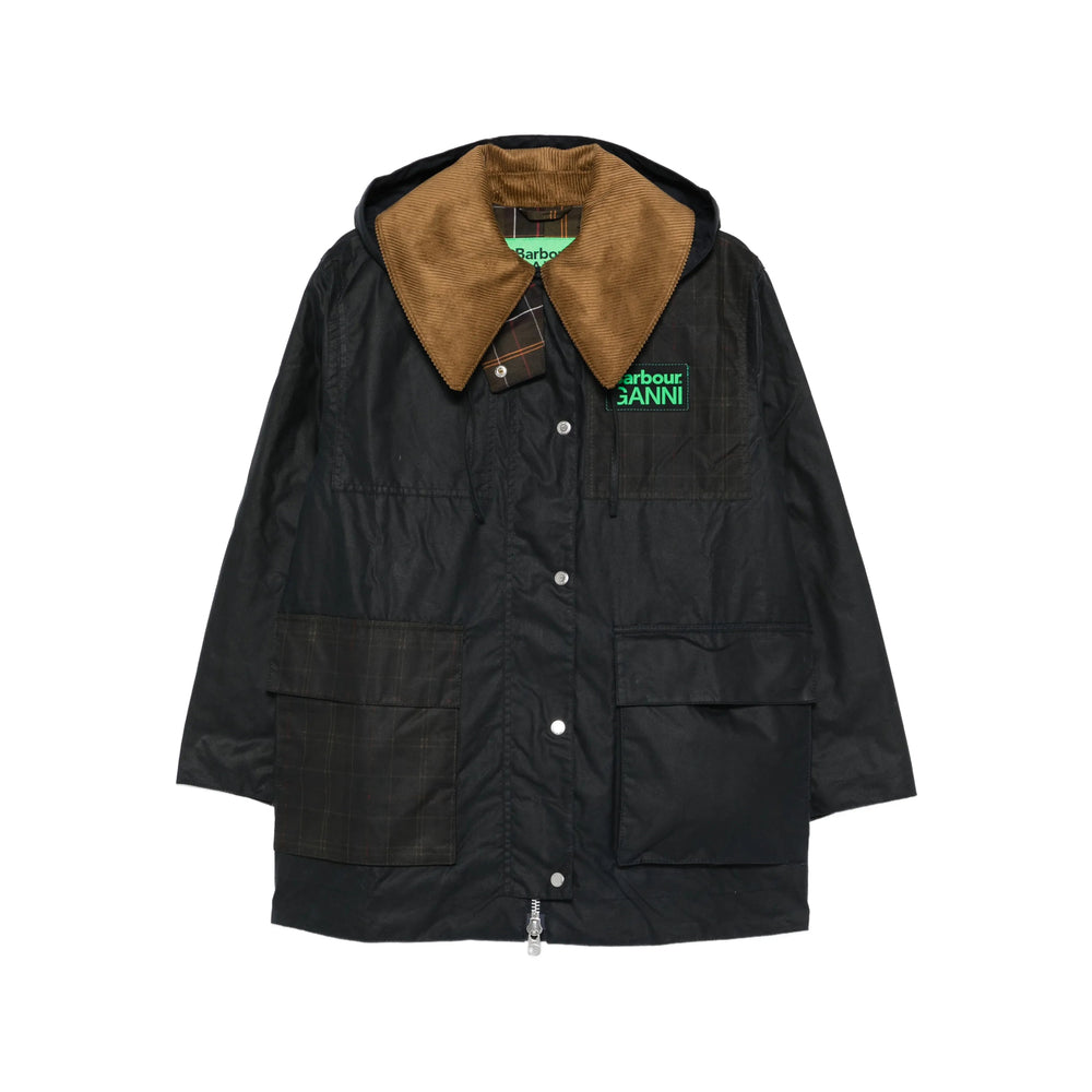 Barbour X Ganni Outerwears - Nero | 06dba8ffd8a41ba87d9ea586cf027a74366d66ef