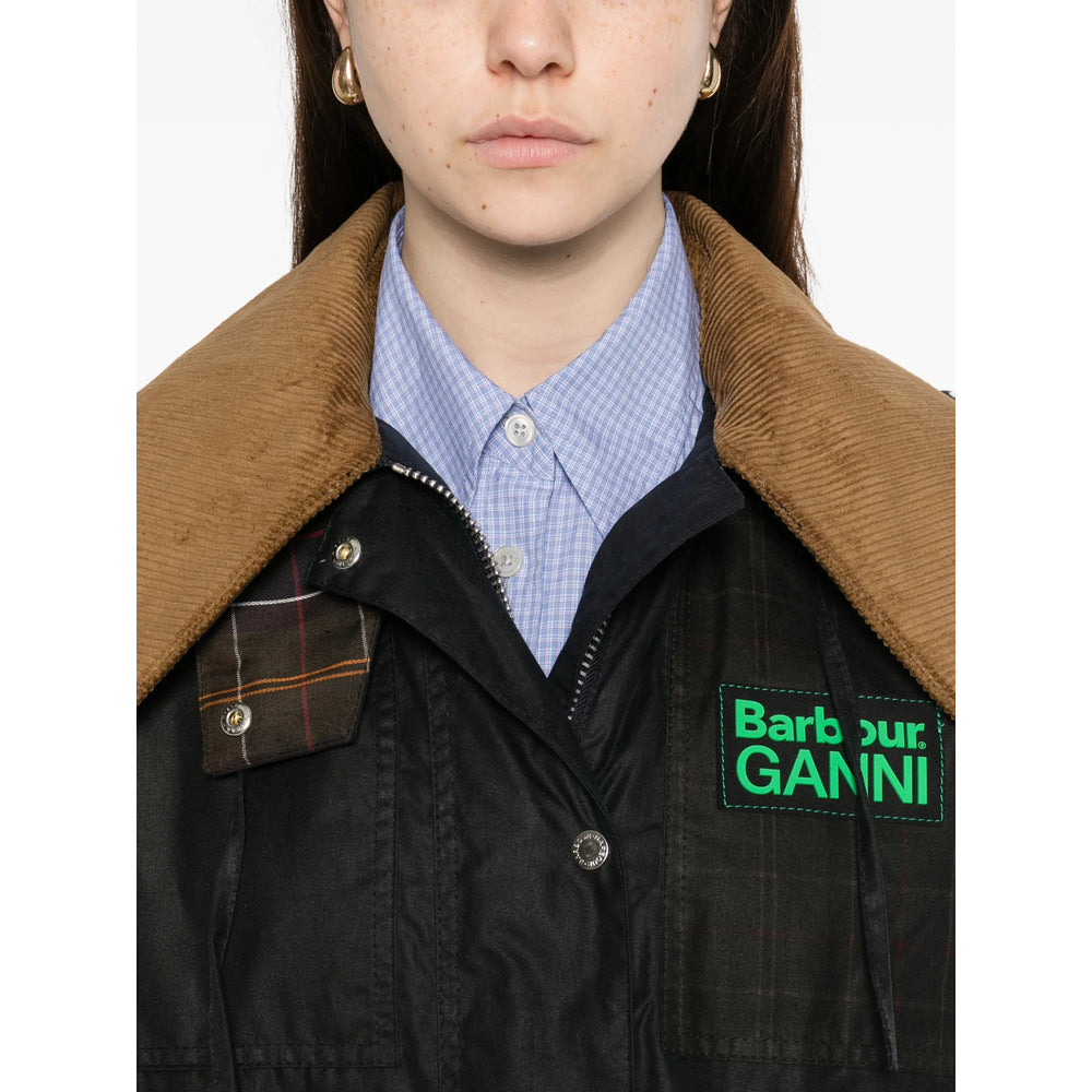 Barbour X Ganni Outerwears - Nero | c0a06132fde52916cf9451f80a9b15cd18d173a5