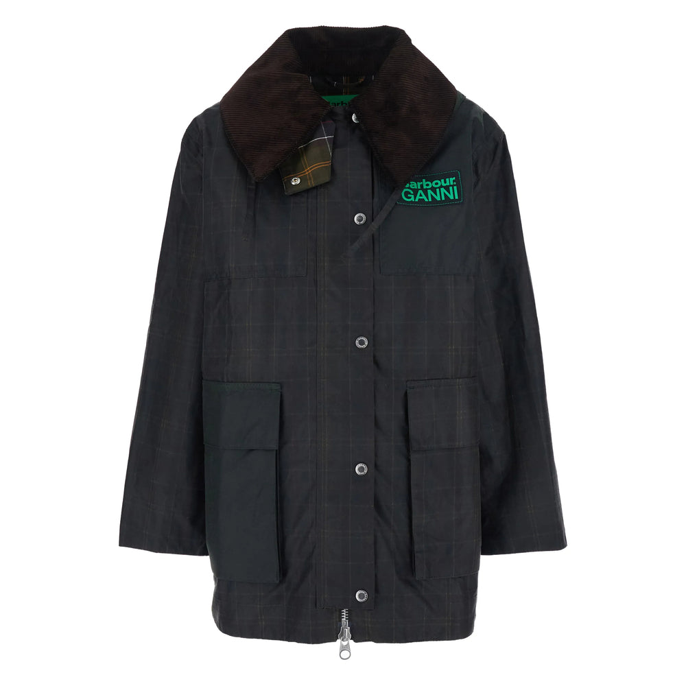 Barbour X Ganni Outerwears - Nero | 8451694df41e9810c3aa02e9c9955c19928fe541
