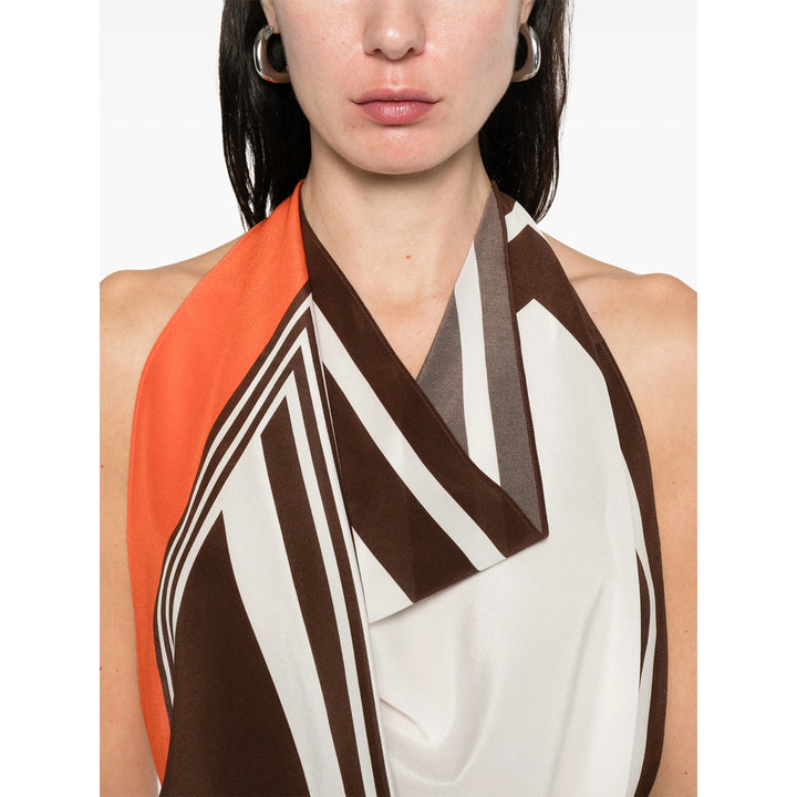 Sir. Scarves - Arancione, Marrone | 58d1c71e1a98bbc26a4cb1030192cf543decaa8d