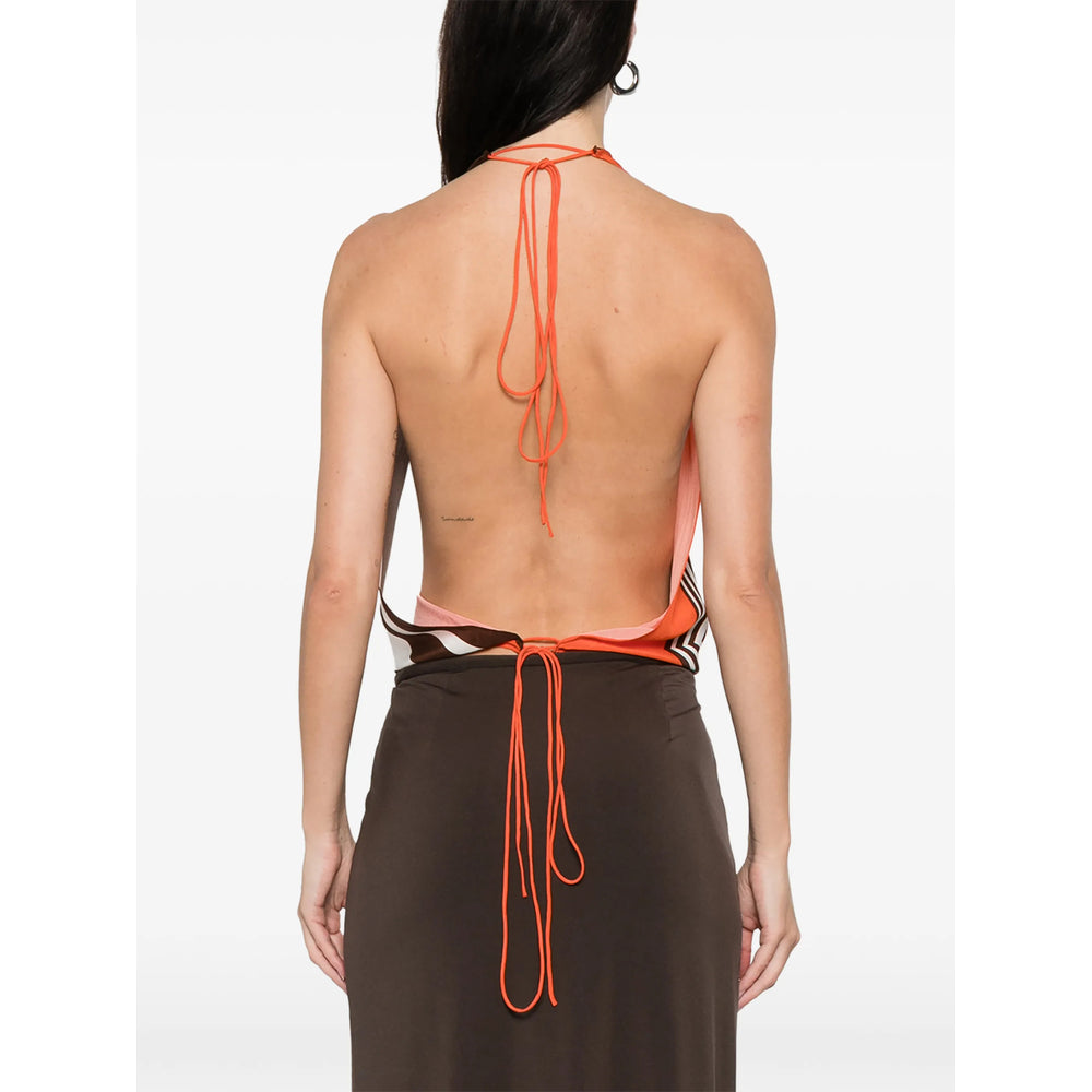 Sir. Scarves - Arancione, Marrone | 36522904a02f6e372f0f3bcaf608b6aebc2ffbd2