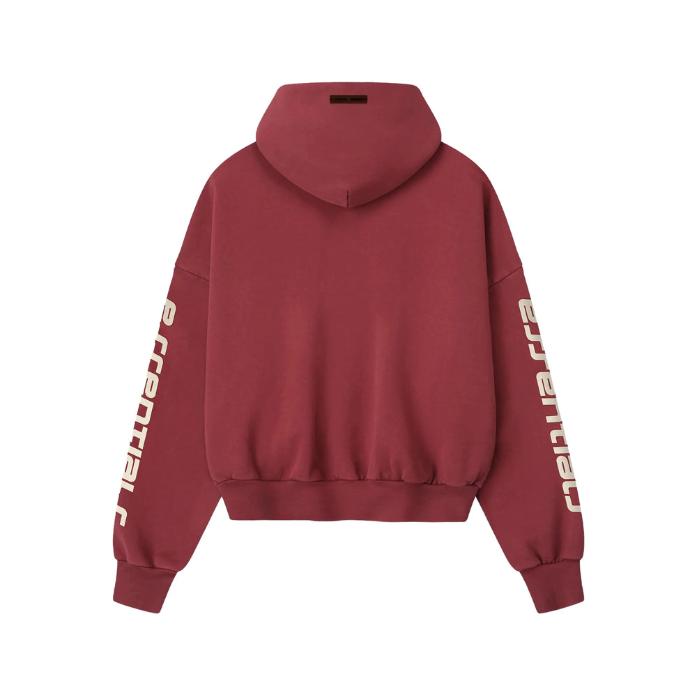 Fear Of God Essentials Felpe - Rosso | 54d659cc8eb513f371569d8c95df44c40ae19699